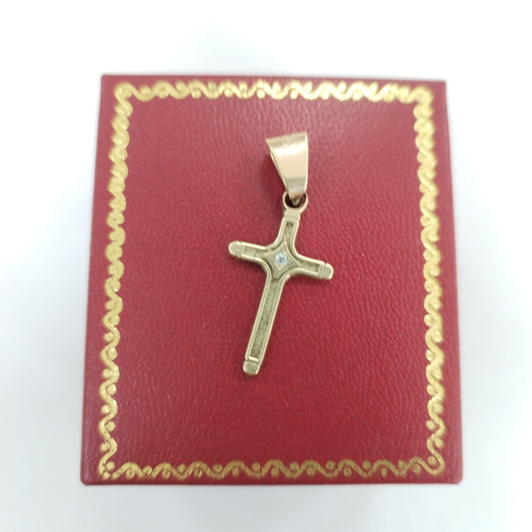 CRUZ ORO 14 K 1,20 GRMS (SEMINUEVO)