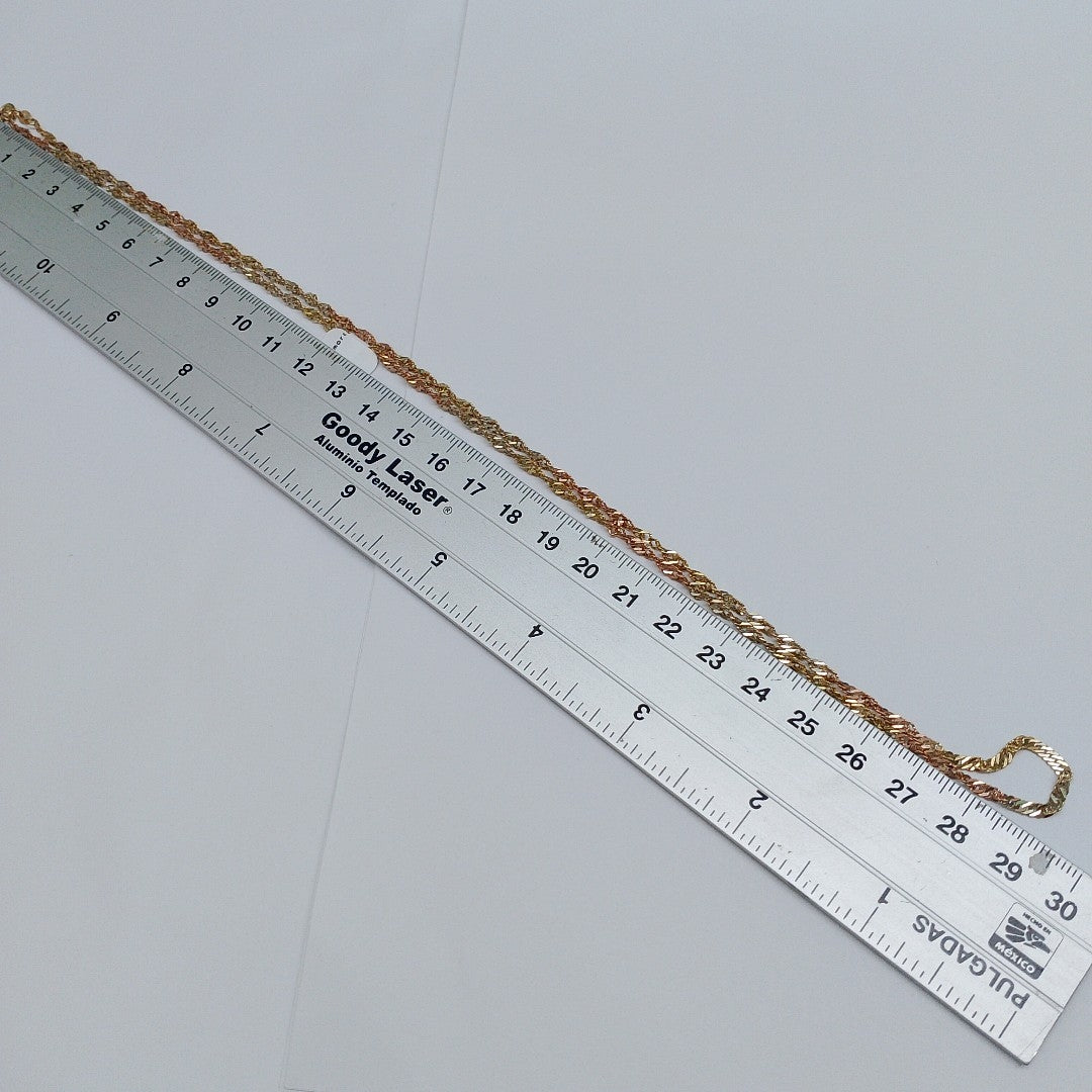 CADENA ORO 10 K 4.9 GRMS (SEMINUEVO)