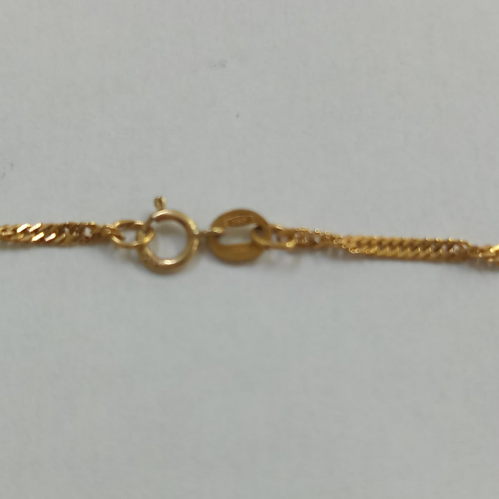 CADENA ORO 10 K 2.1 GRMS (SEMINUEVO)