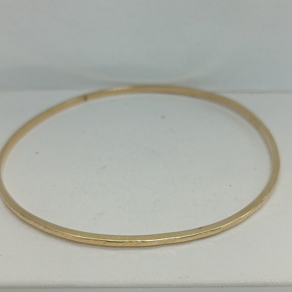 PULSERA RIGIDA ORO 14 K 6.5 GRMS (SEMINUEVO)