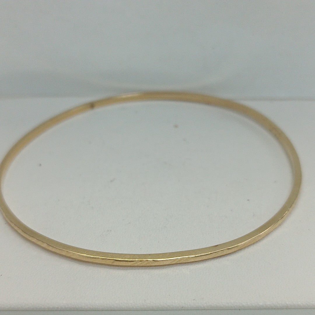 PULSERA RIGIDA ORO 14 K 6.5 GRMS (SEMINUEVO)