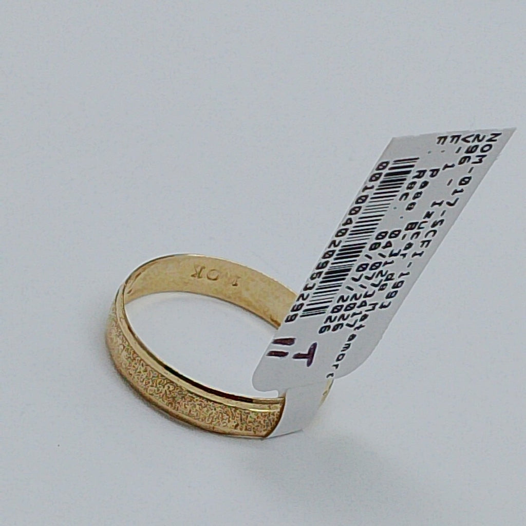 ARGOLLA ORO 10 K 1.2 GRMS (SEMINUEVO)