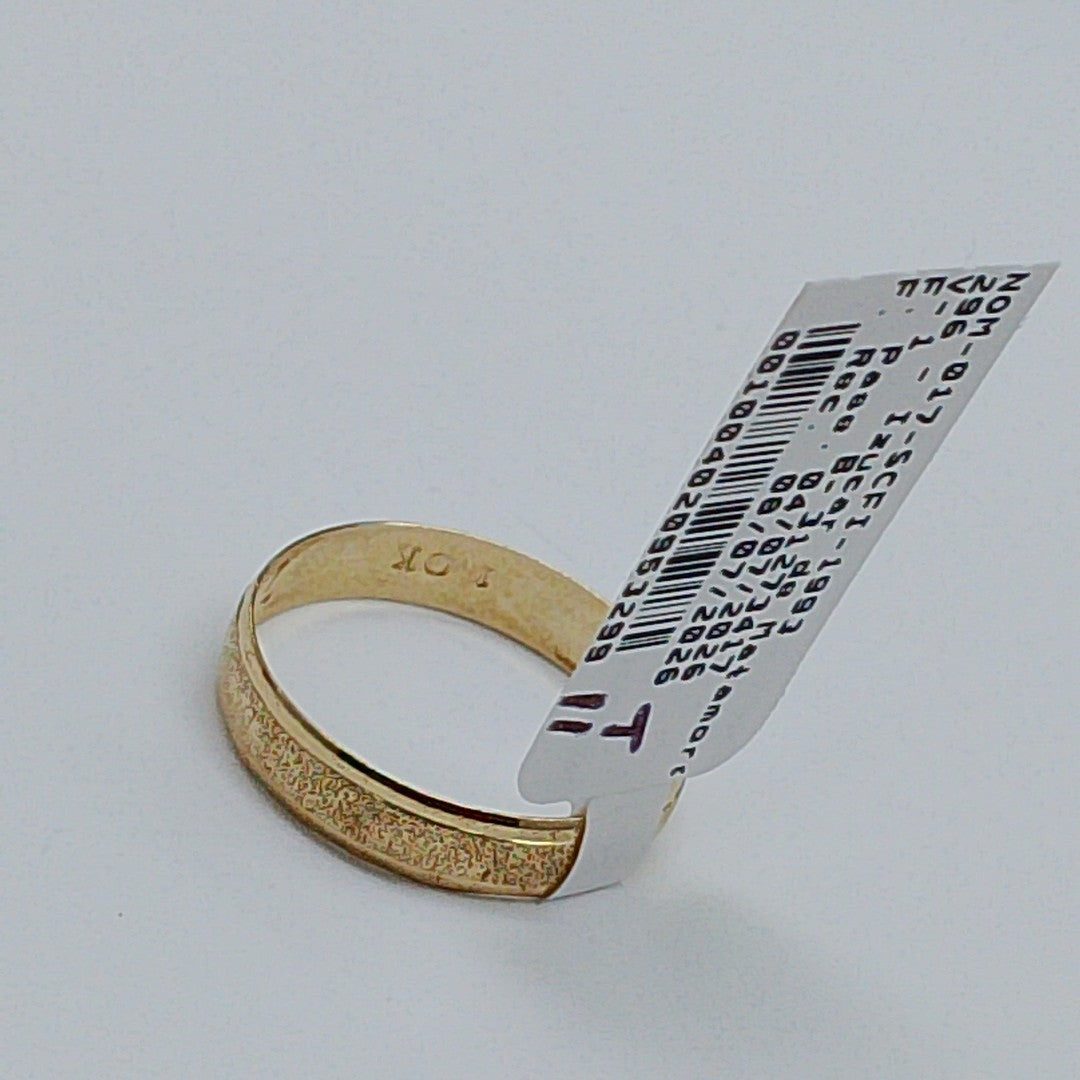 ARGOLLA ORO 10 K 1.2 GRMS (SEMINUEVO)