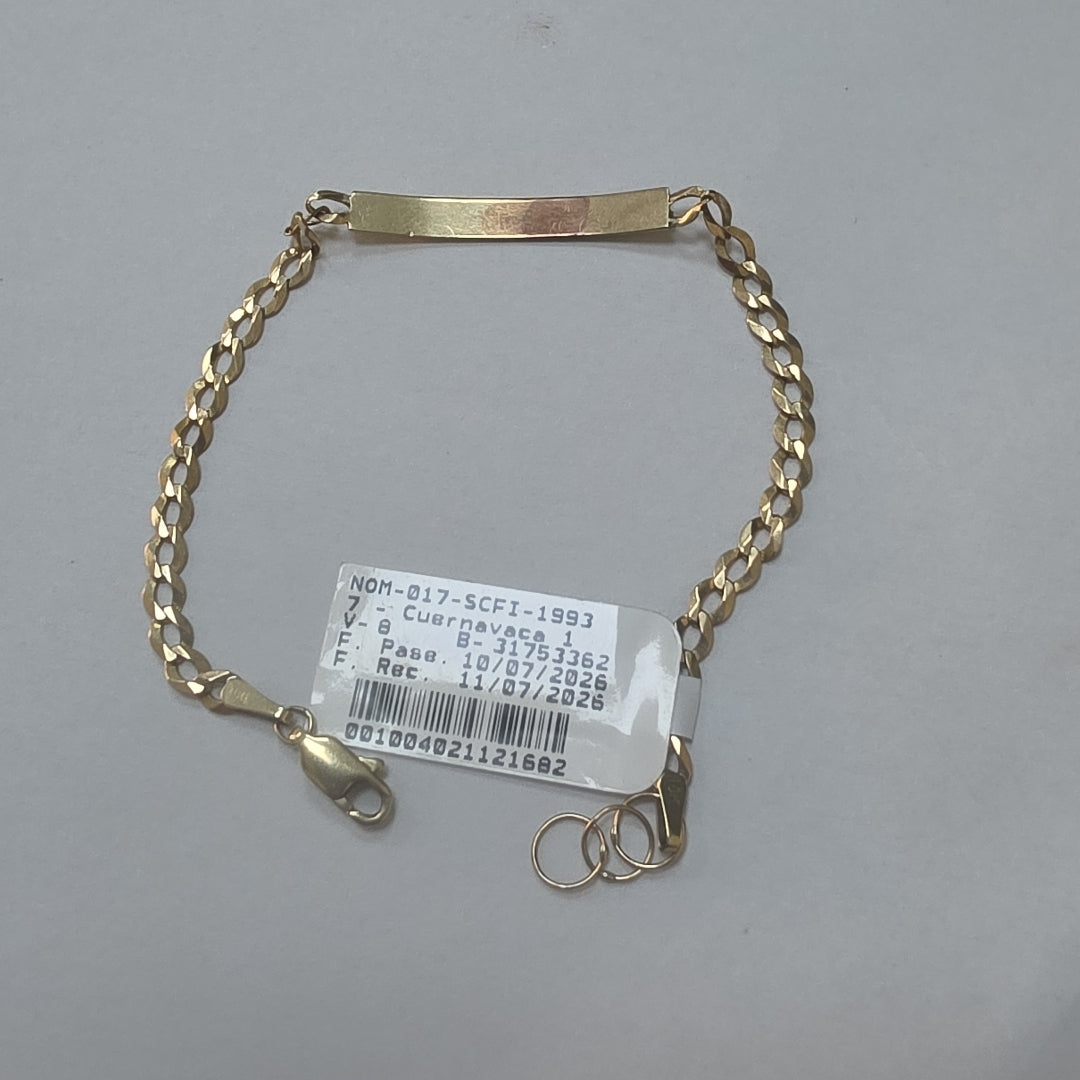 ESCLAVA ORO 10 K 2.9 GRMS (SEMINUEVO)