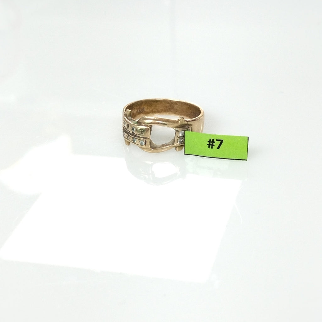 ANILLO ORO 14 K 4,10 GRMS (SEMINUEVO)