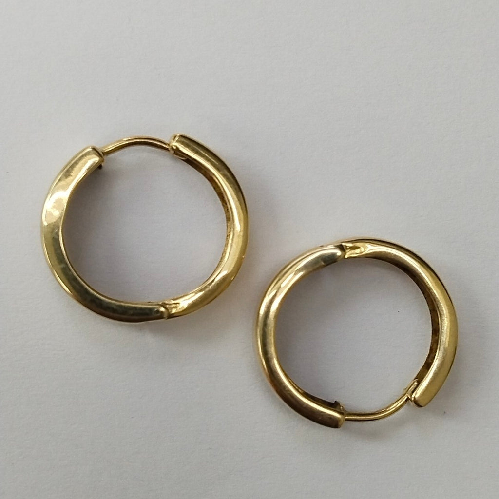 ARRACADAS PAR ORO 14 K 1.6 GRMS (SEMINUEVO)