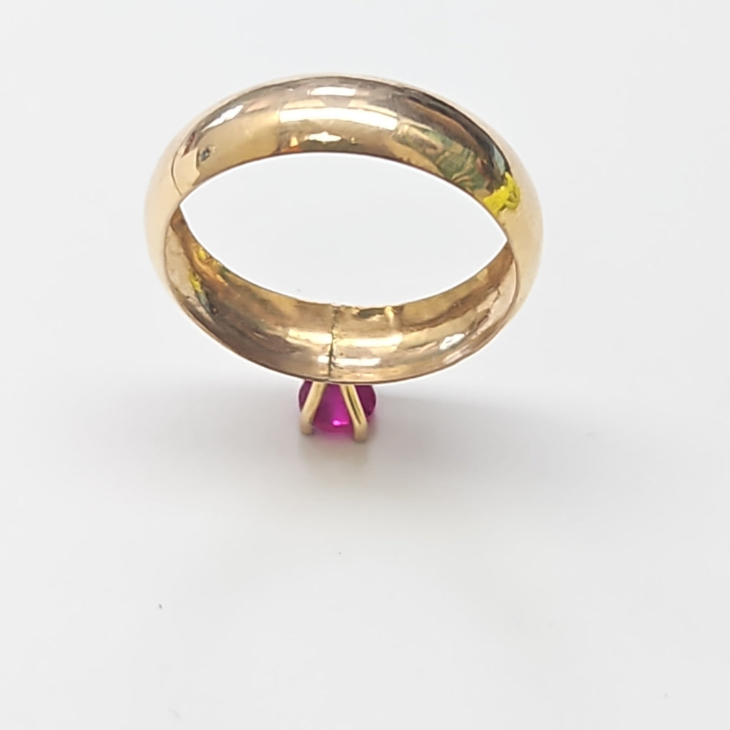 ANILLO ORO 10 K 1,30 GRMS (SEMINUEVO)