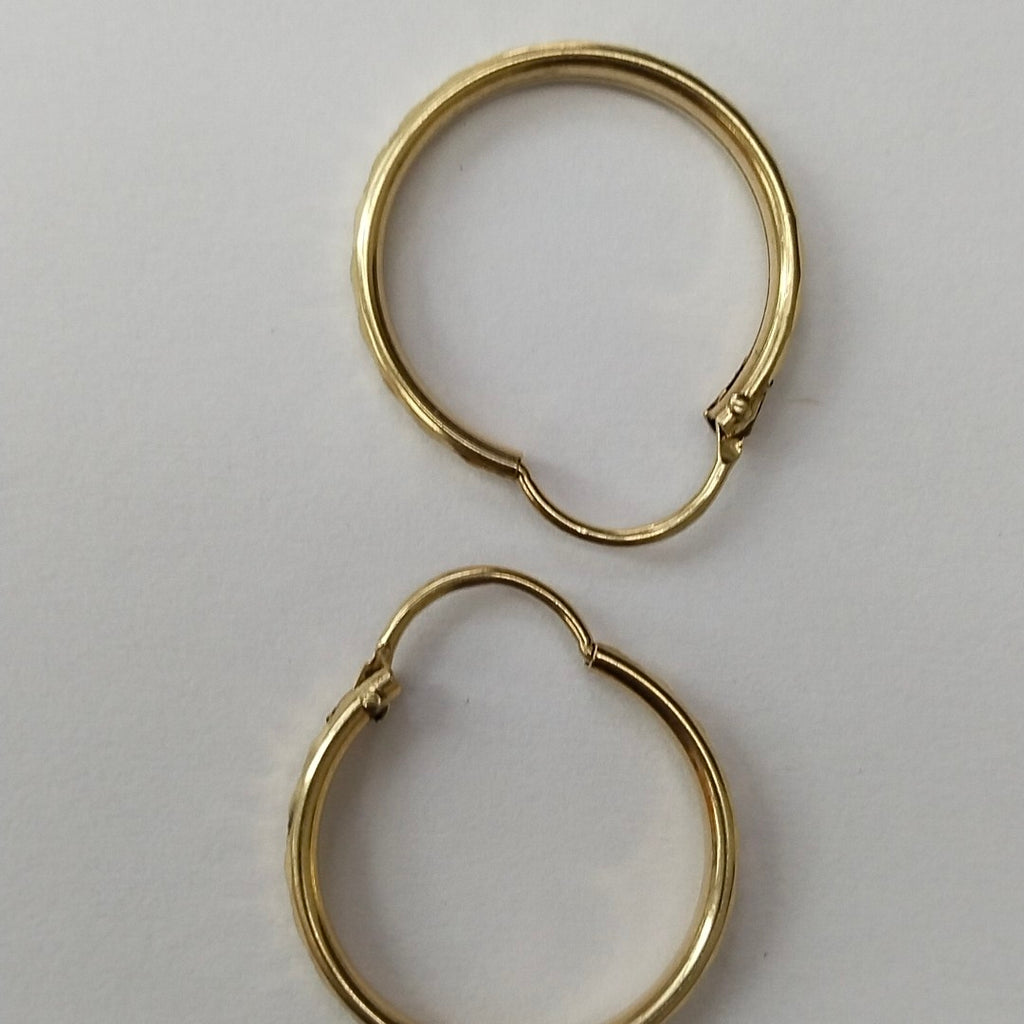 ARRACADAS PAR ORO 10 K 1.4 GRMS (SEMINUEVO)