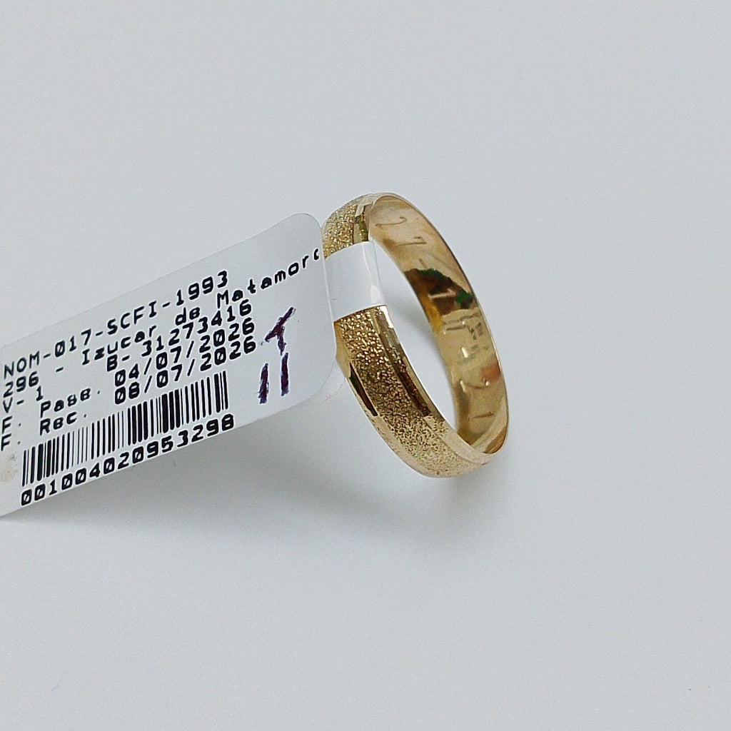 ARGOLLA ORO 10 K 1.1 GRMS (SEMINUEVO)