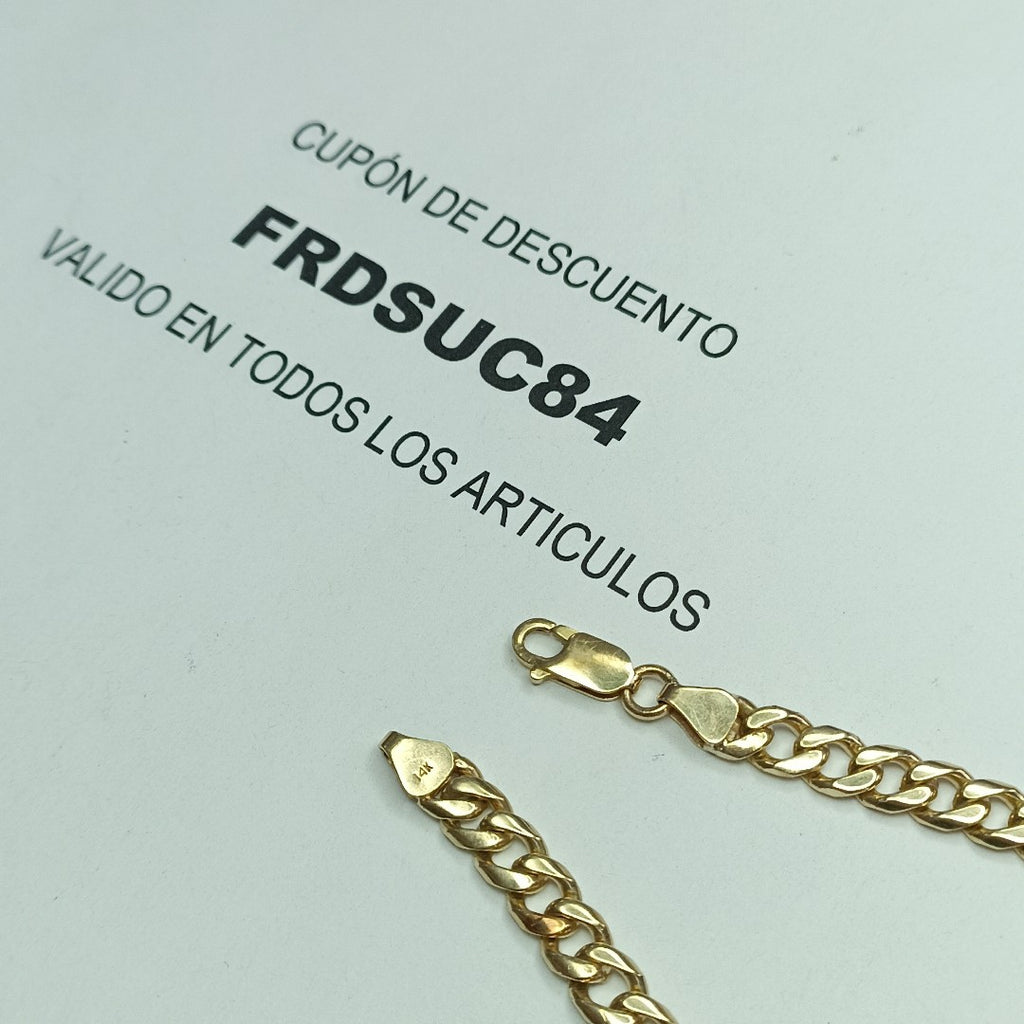 ESCLAVA ORO 14 K 19.1 GRMS (SEMINUEVO)