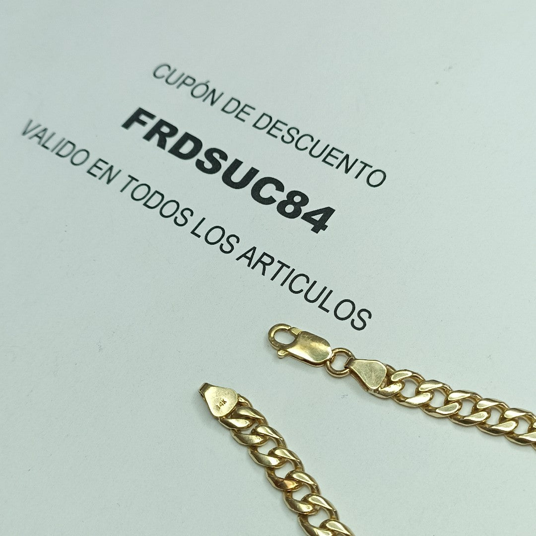 ESCLAVA ORO 14 K 19.1 GRMS (SEMINUEVO)