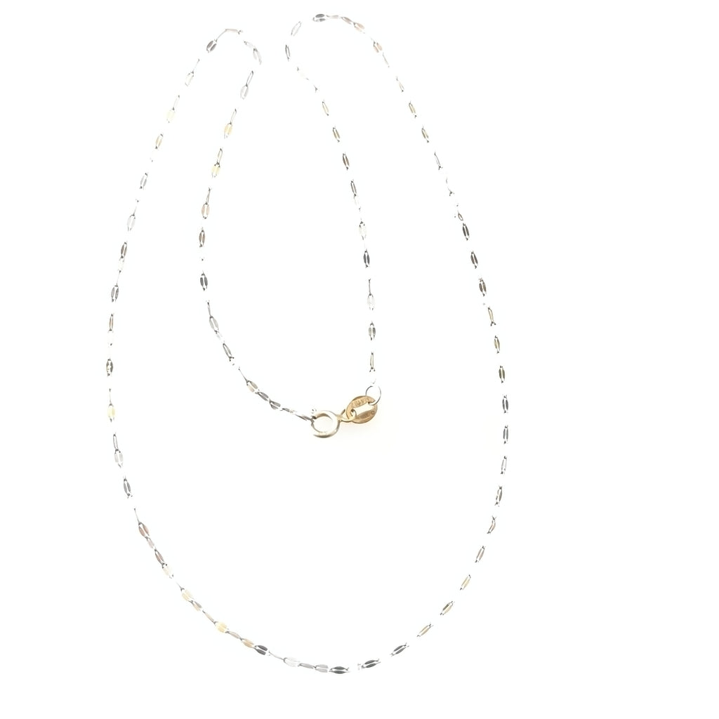 CADENA ORO COMBINADO 14 K 0,70 GRMS (SEMINUEVO)