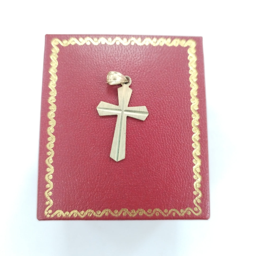 CRUZ ORO 14 K 0,90 GRMS (SEMINUEVO)
