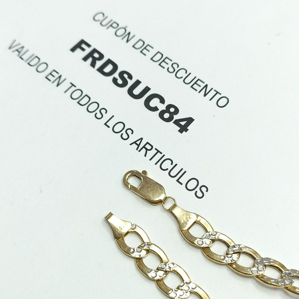 ESCLAVA ORO,RODIADO 14 K 13,00 GRMS (SEMINUEVO)