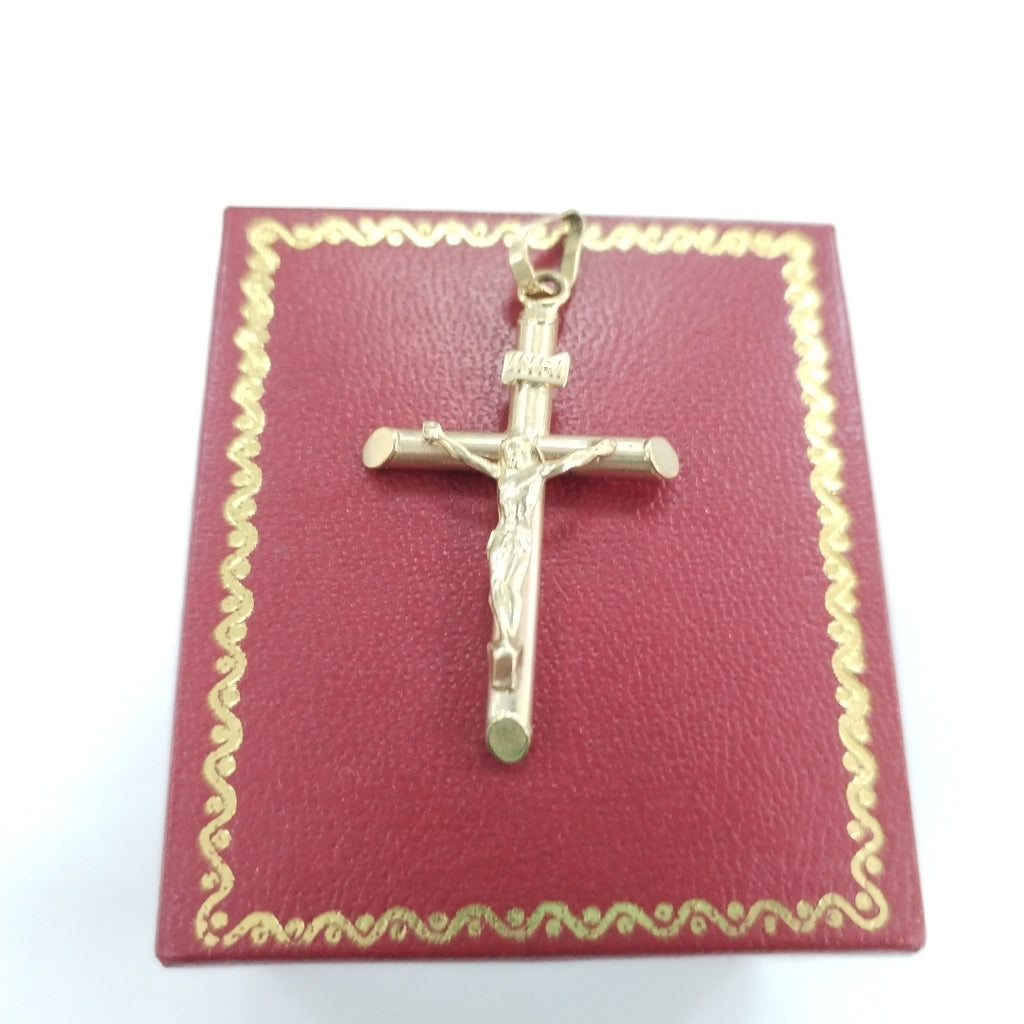 CRUCIFIJO ORO 10 K 1,50 GRMS (SEMINUEVO)