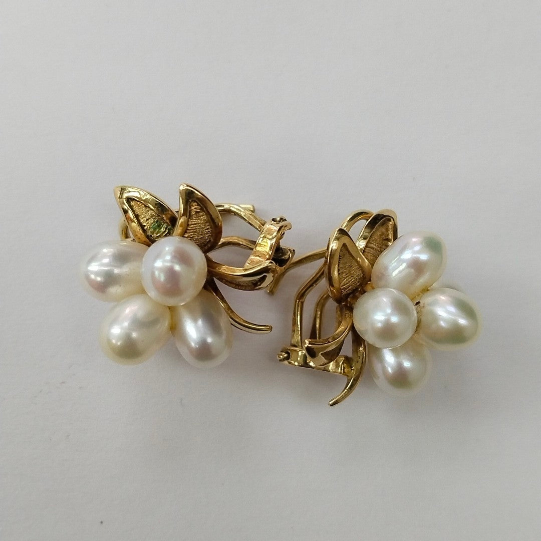 ARETES PAR ORO 14 K 7.3 GRMS (SEMINUEVO)
