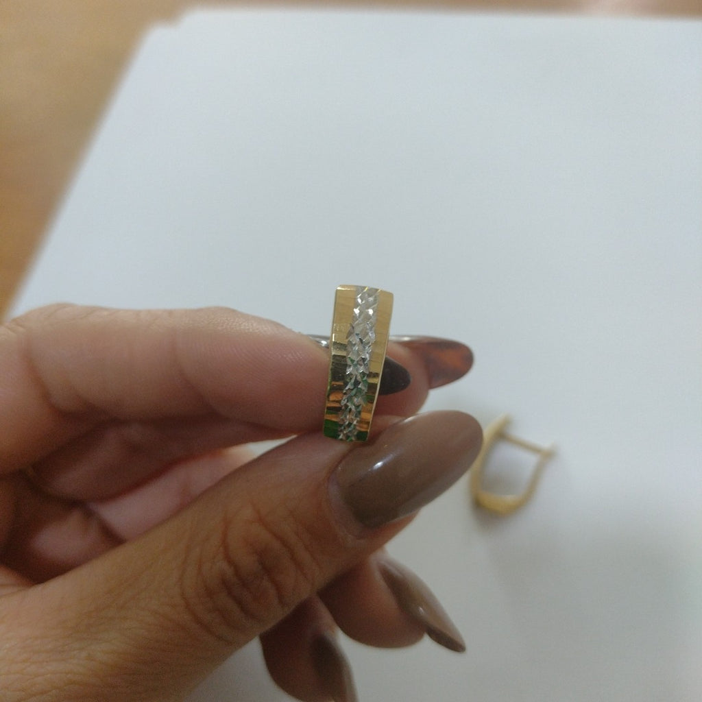 ARETES PAR ORO 14 K 1,80 GRMS (SEMINUEVO)
