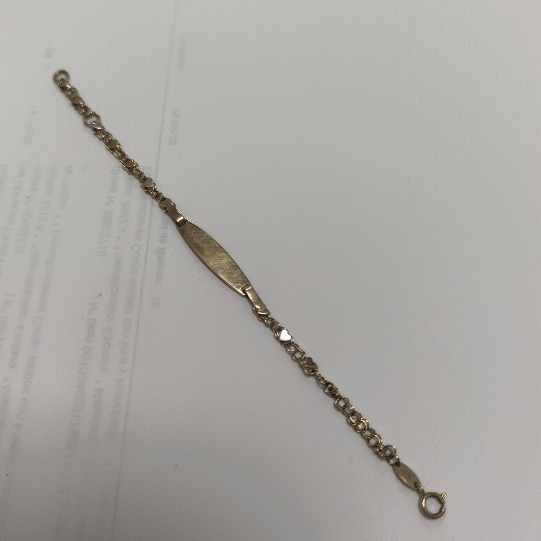 ESCLAVA ORO 14 K 2.2 GRMS (SEMINUEVO)