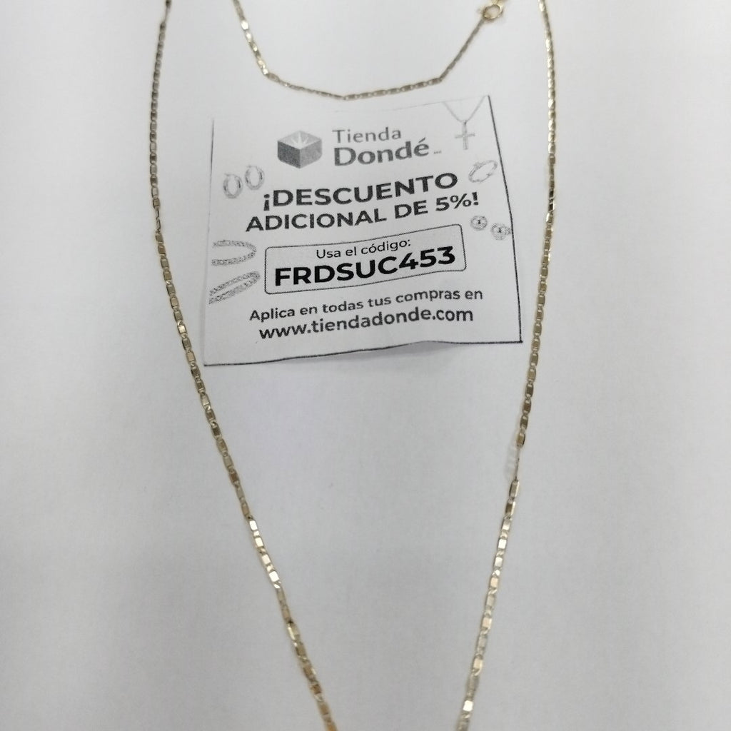 CADENA ORO 10 K 0.9 GRMS (SEMINUEVO)