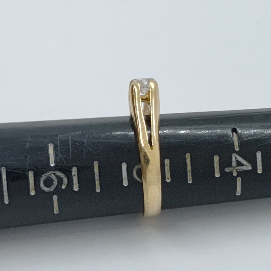 SOLITARIO ORO 14 K 3,00 GRMS (SEMINUEVO)