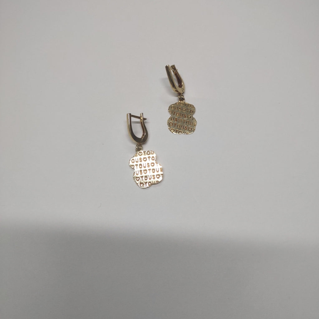 ARETES PAR ORO 14 K 4.6 GRMS (SEMINUEVO)