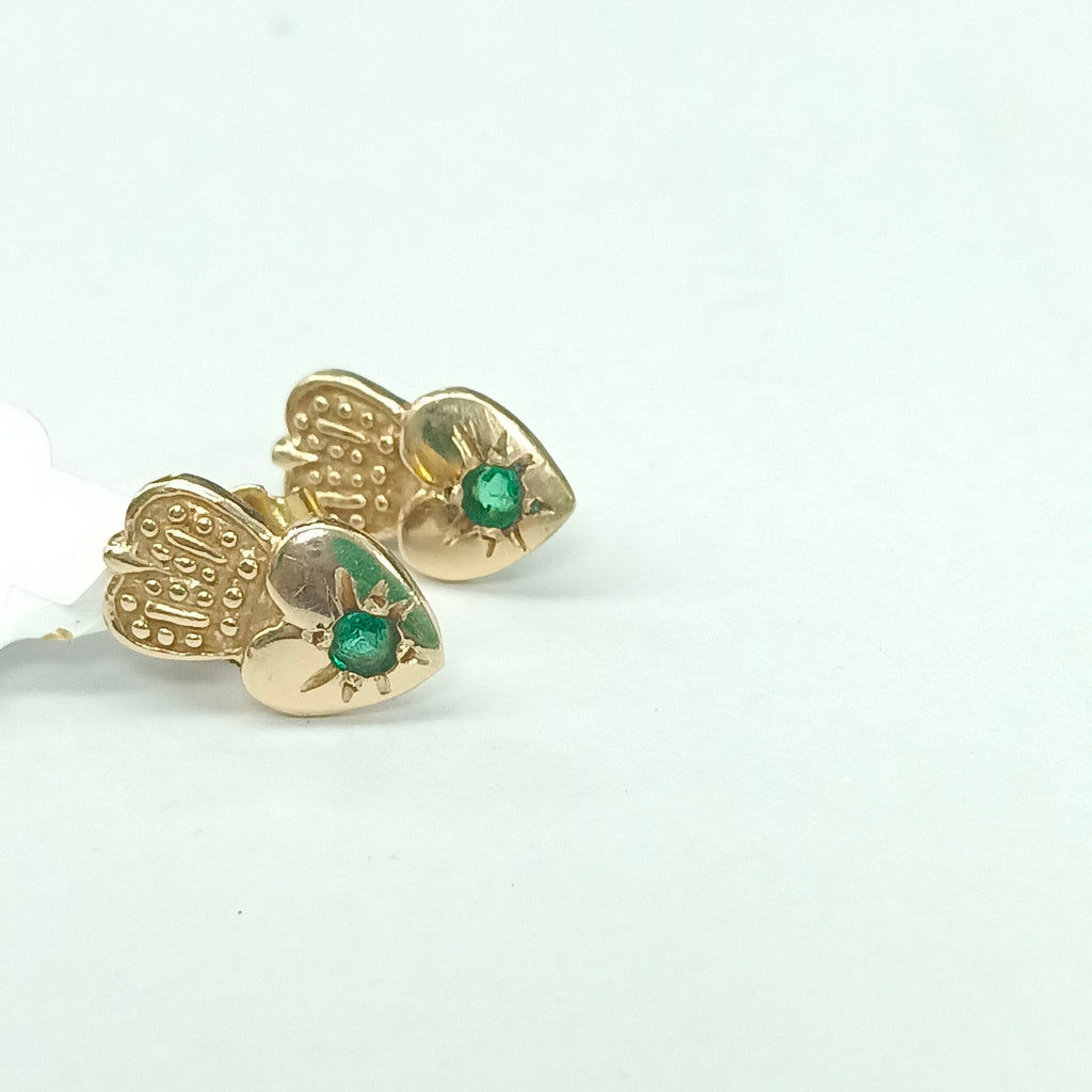 BROQUELES PAR ORO 14 K 2.1 GRMS (SEMINUEVO)