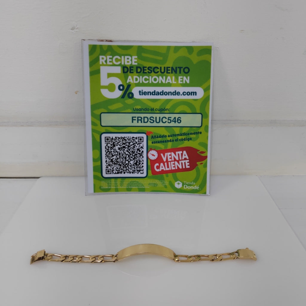 ESCLAVA ORO 14 K 24.2 GRMS (SEMINUEVO)