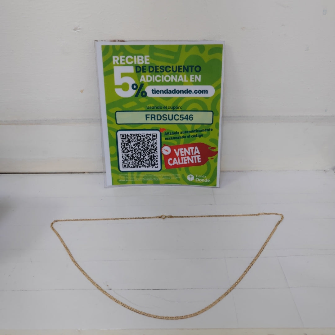 CADENA ORO 14 K 5 GRMS (SEMINUEVO)