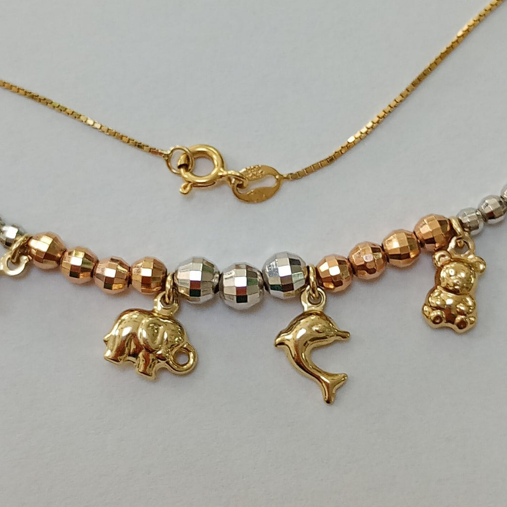 GARGANTILLA ORO COMBINADO 14 K 6,50 GRMS (SEMINUEVO)