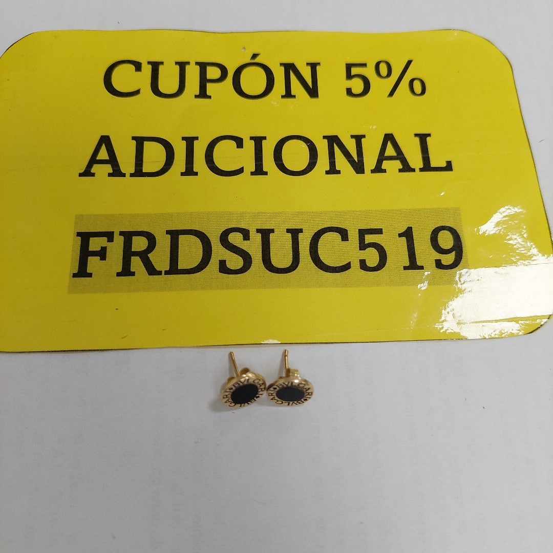BROQUELES PAR ORO 14 K 2 GRMS (SEMINUEVO)