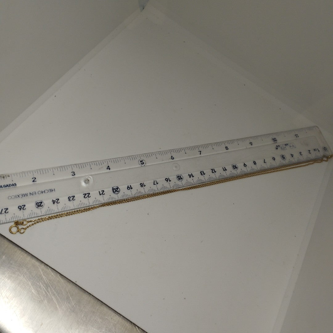 CADENA ORO 14 K 2.7 GRMS (SEMINUEVO)