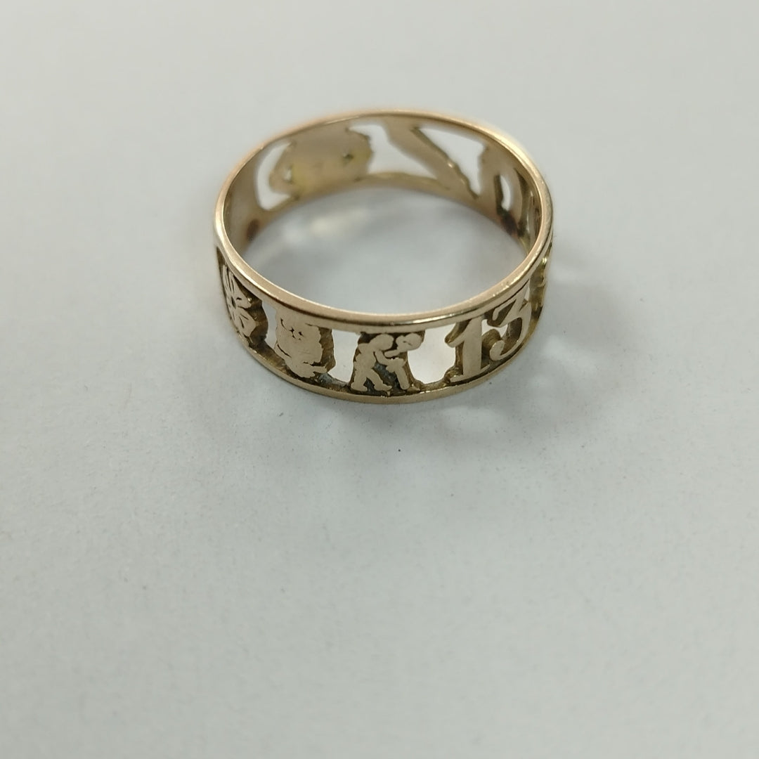 ANILLITO ORO 10 K 3 GRMS (SEMINUEVO)