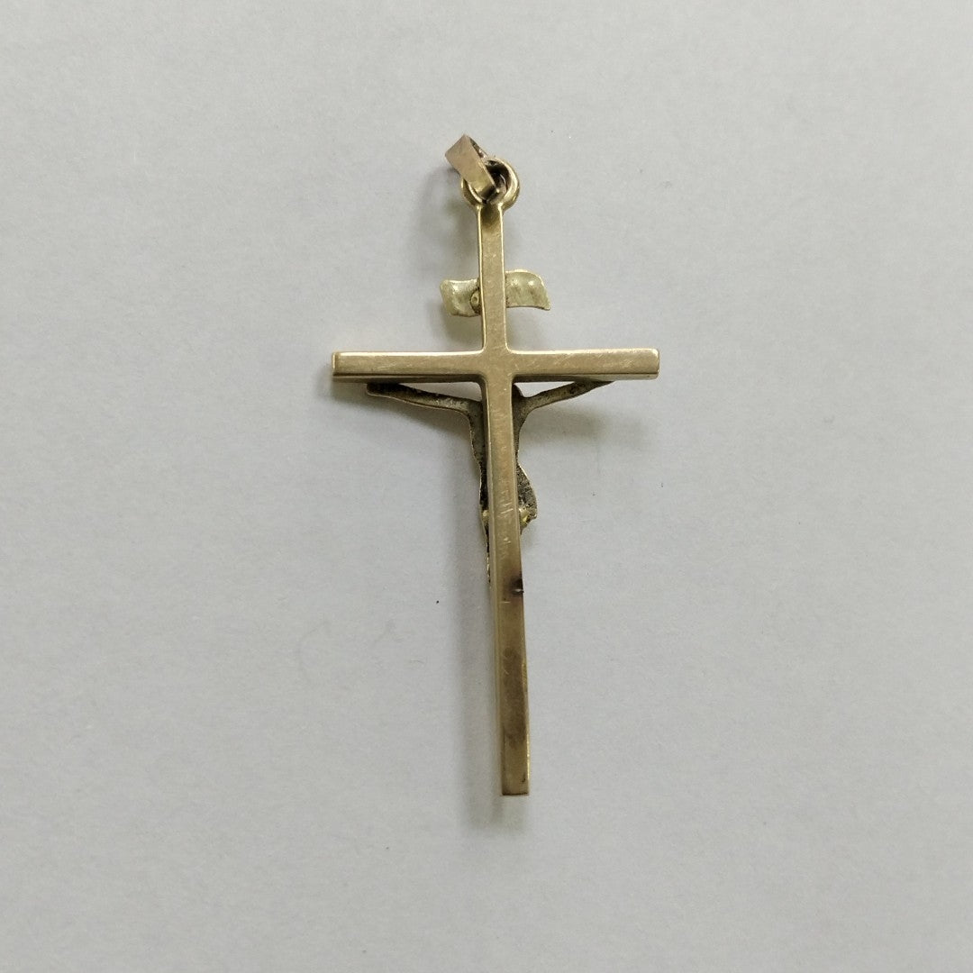 CRUCIFIJO ORO 10 K 2.9 GRMS (SEMINUEVO)
