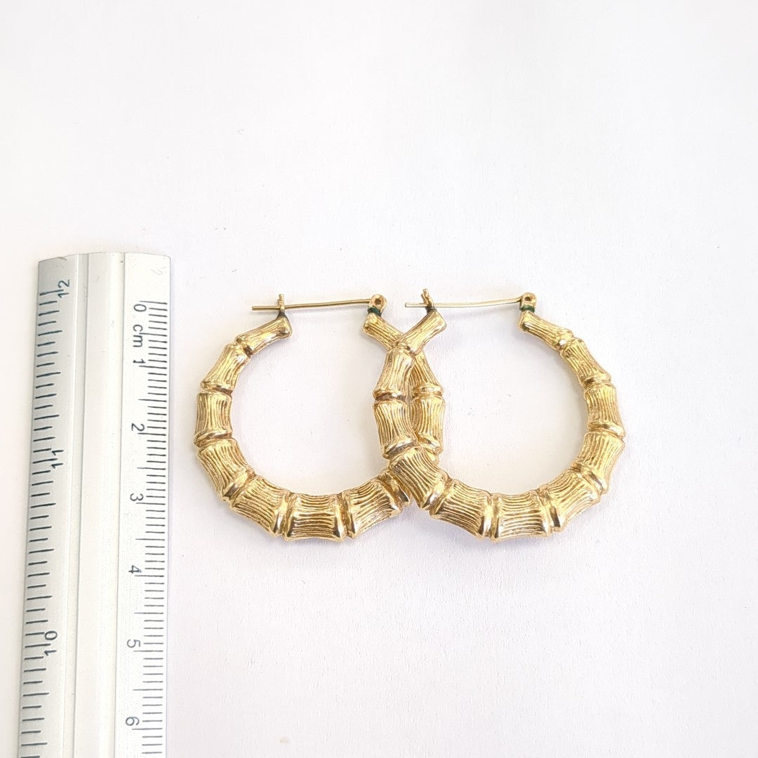ARRACADAS PAR ORO 14 K 4,20 GRMS (SEMINUEVO)