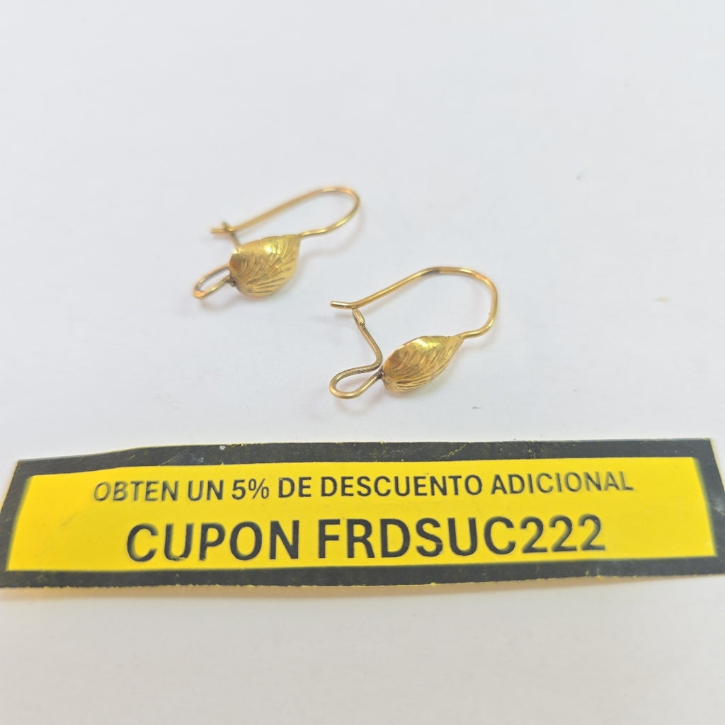 ARETES PAR ORO 10 K 1,20 GRMS (SEMINUEVO)