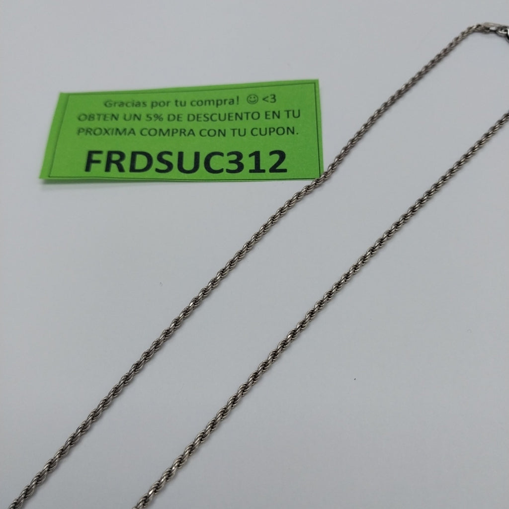CADENA PLATA 6 GRMS (SEMINUEVO)