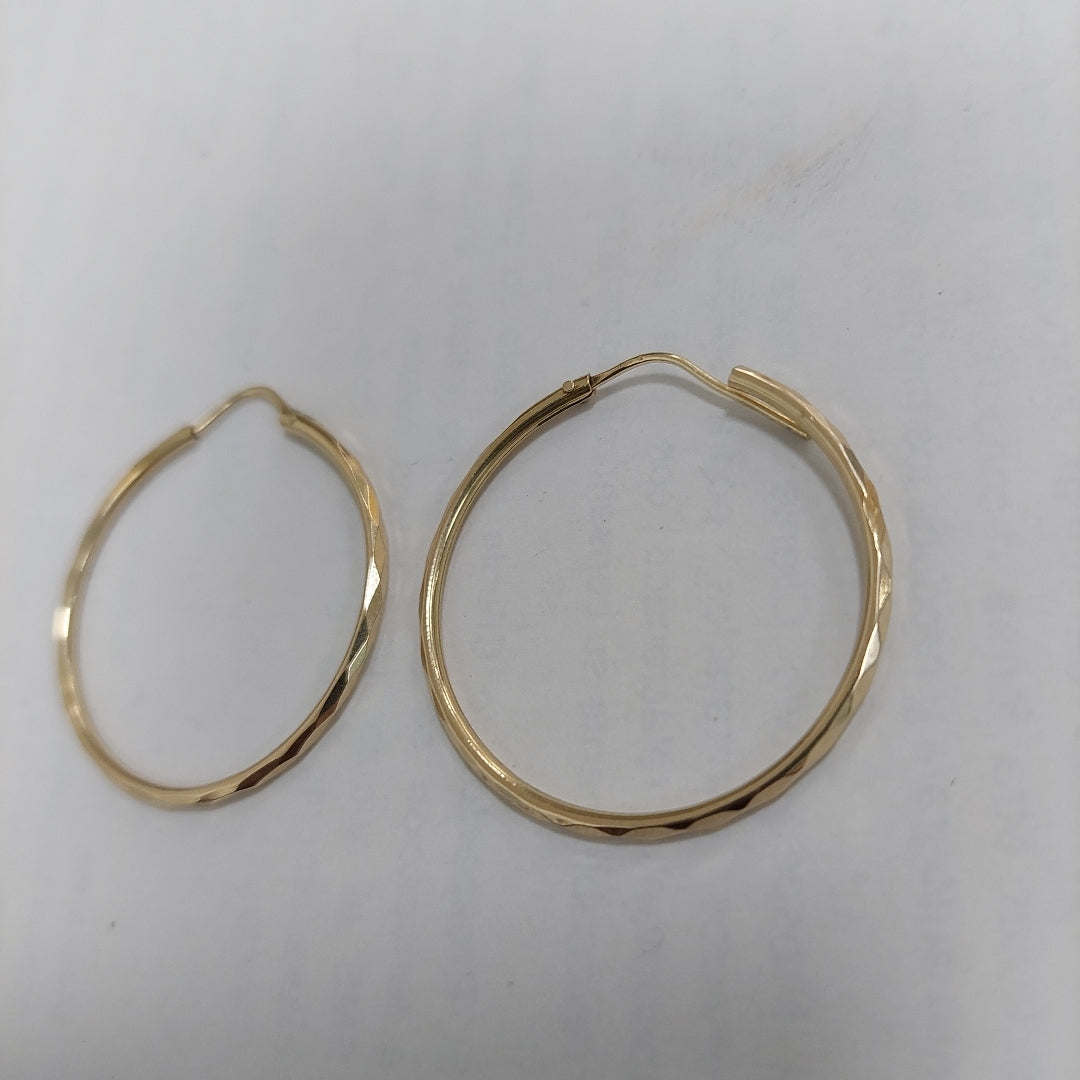 ARRACADAS PAR ORO 14 K 2.1 GRMS (SEMINUEVO)