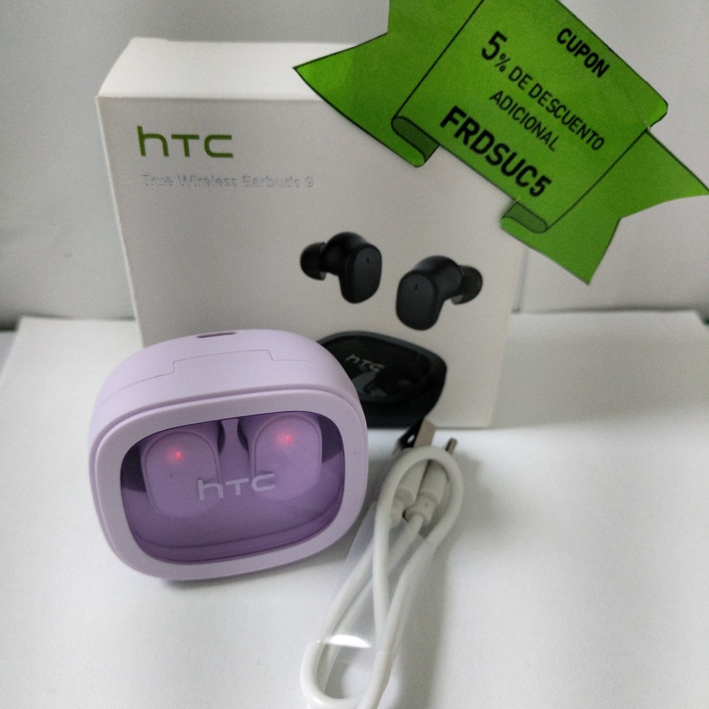 AUDIFONOS HTC EARBUDS 9 INALAMBRICO IN EAR (SEMINUEVO)