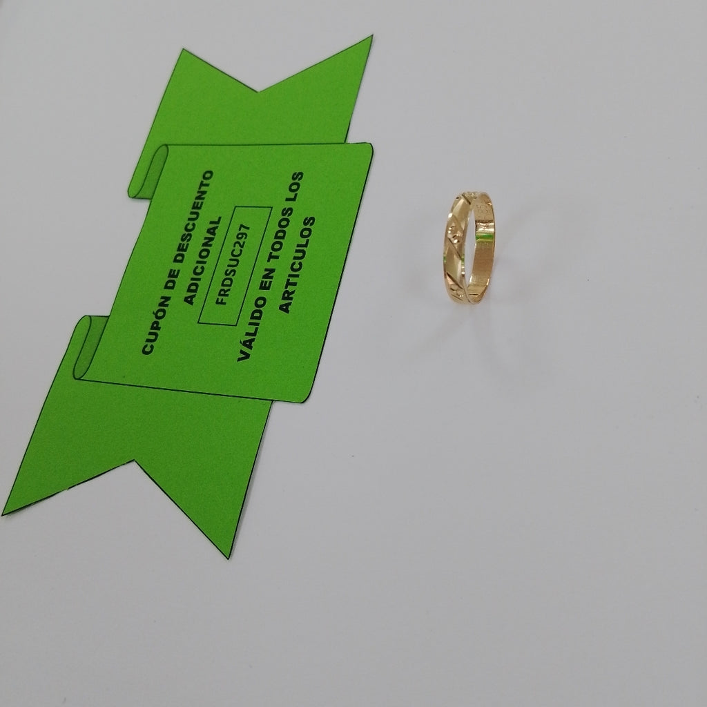 ARGOLLA ORO 10 K 1 GRMS (SEMINUEVO)