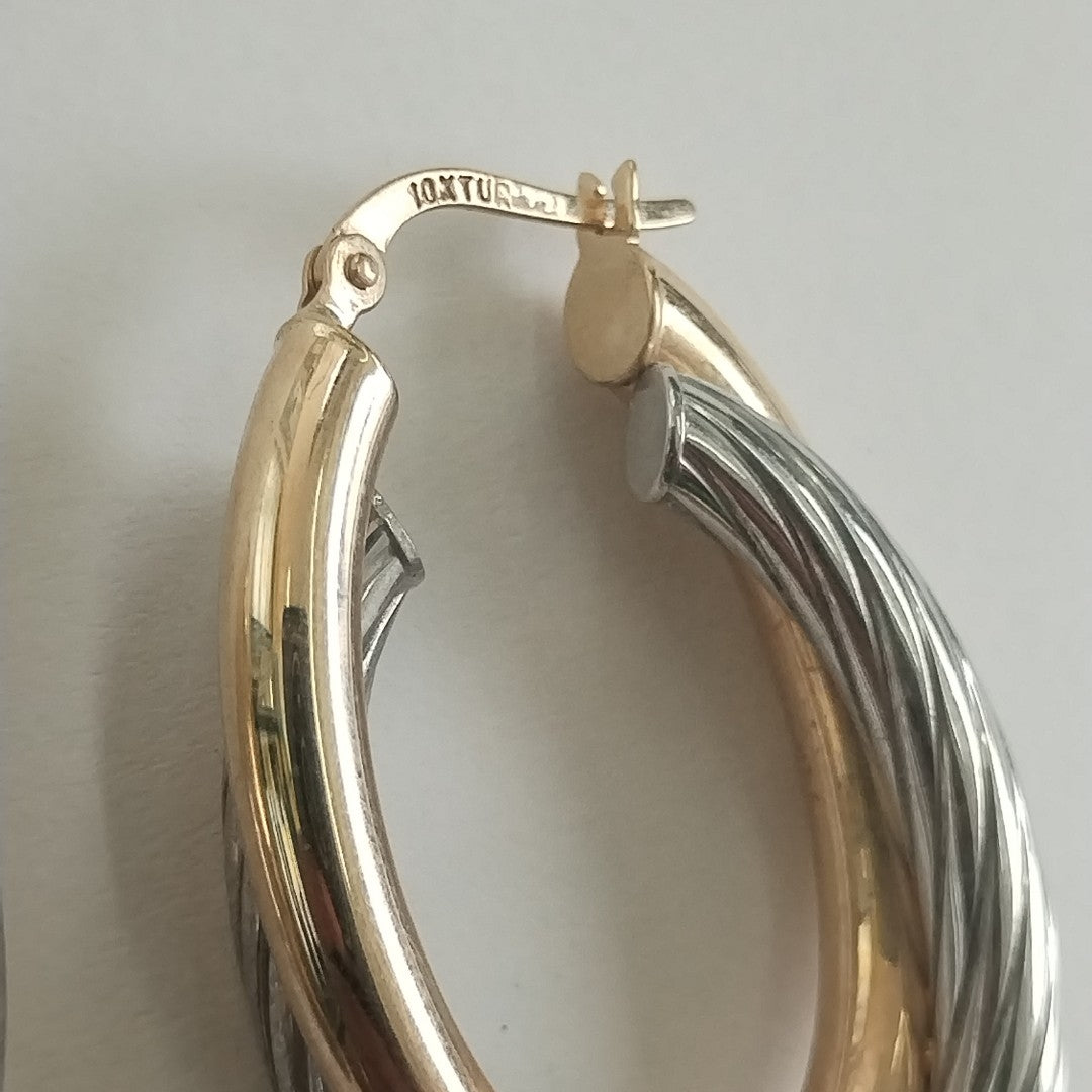 ARETES PAR ORO 8 K 4.3 GRMS (SEMINUEVO)