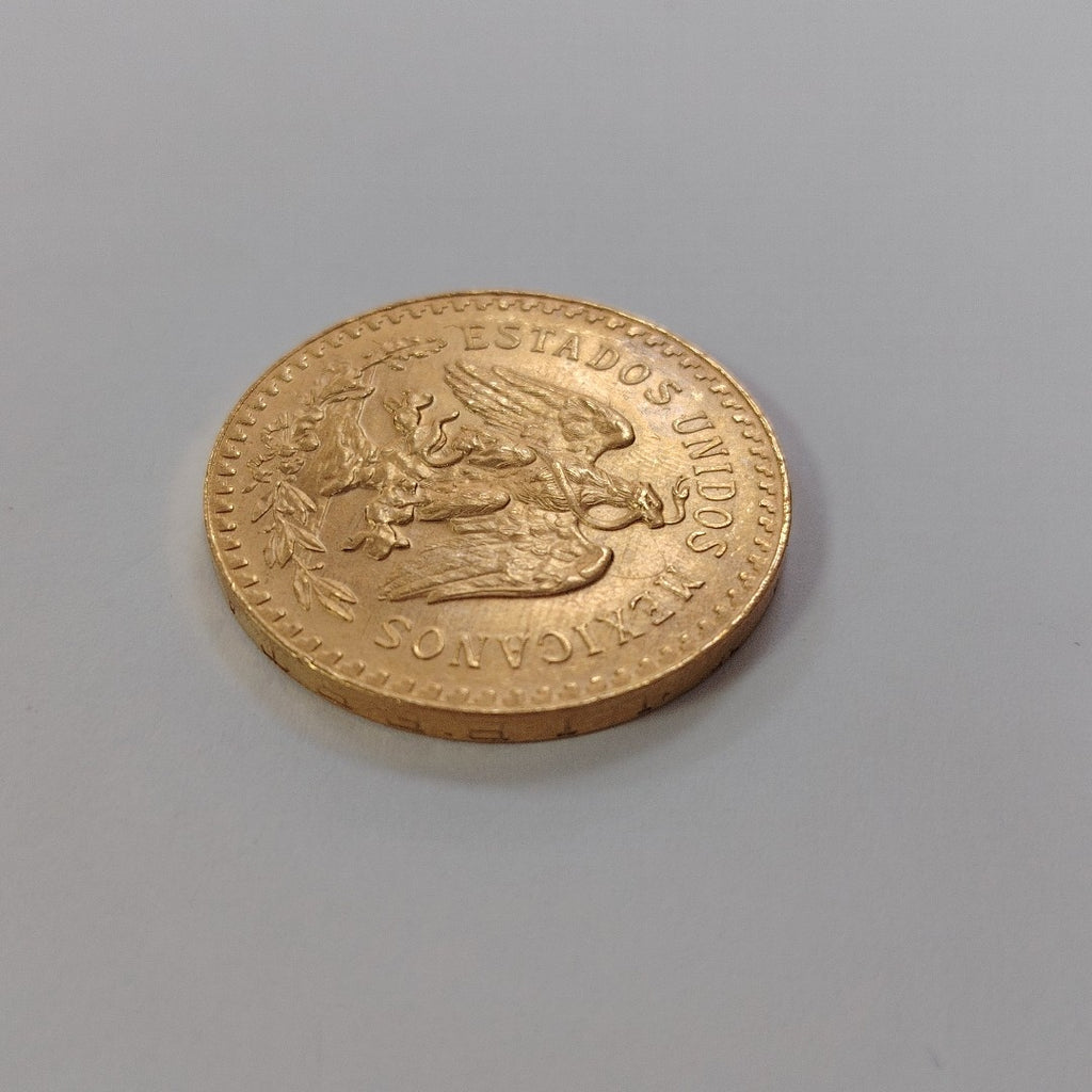 K1 41.6 GRMS 21 K IDENTIFICACIÓN MONEDA NOMINATIVA MONEDAS PESOS 50 PESO (SEMINUEVO)