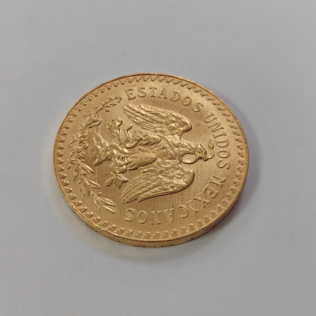 K1 41.6 GRMS 21 K IDENTIFICACIÓN MONEDA NOMINATIVA MONEDAS PESOS 50 PESO (SEMINUEVO)