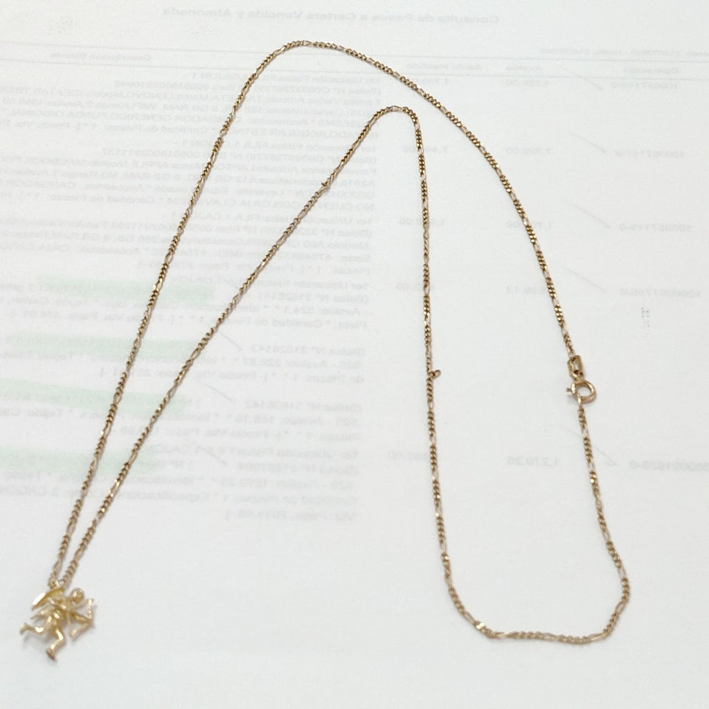 CADENA, DIJE ORO 14 K 4.3 GRMS (SEMINUEVO)
