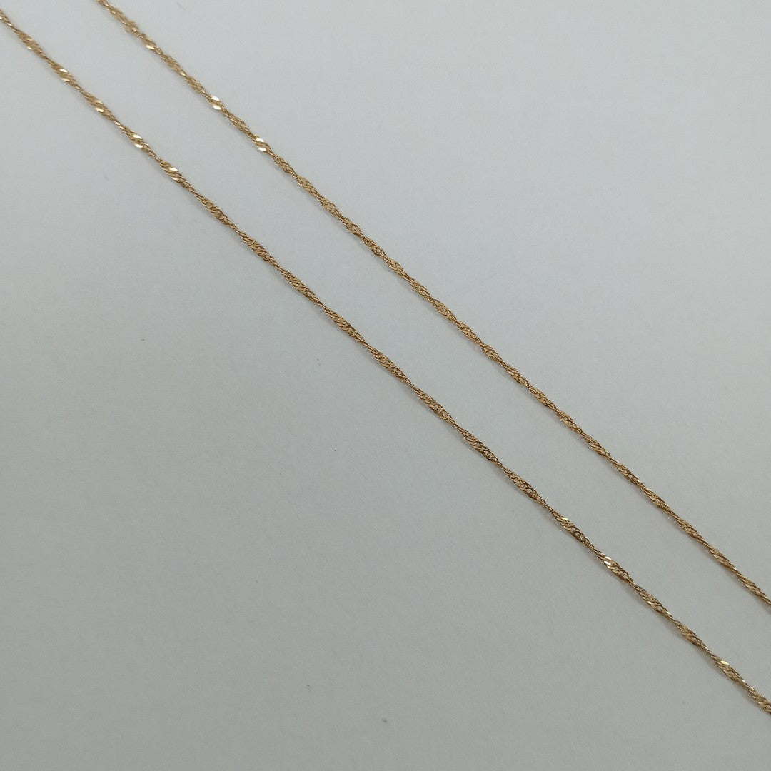 CADENA ORO 14 K 1,10 GRMS (SEMINUEVO)