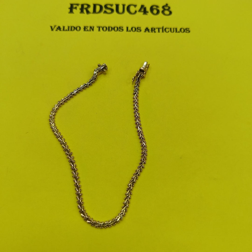 PULSERA ORO 18 K 6.4 GRMS (SEMINUEVO)