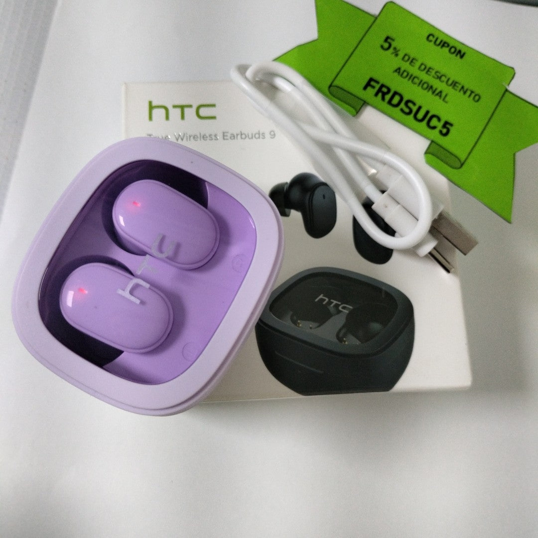 AUDIFONOS HTC EARBUDS 9 INALAMBRICO IN EAR (SEMINUEVO)