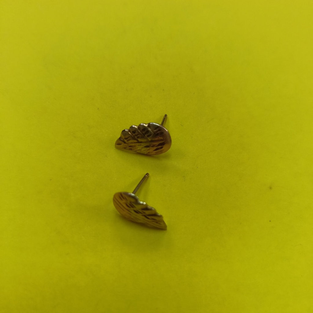 ARETES PAR ORO COMBINADO 10 K 0,90 GRMS (SEMINUEVO)