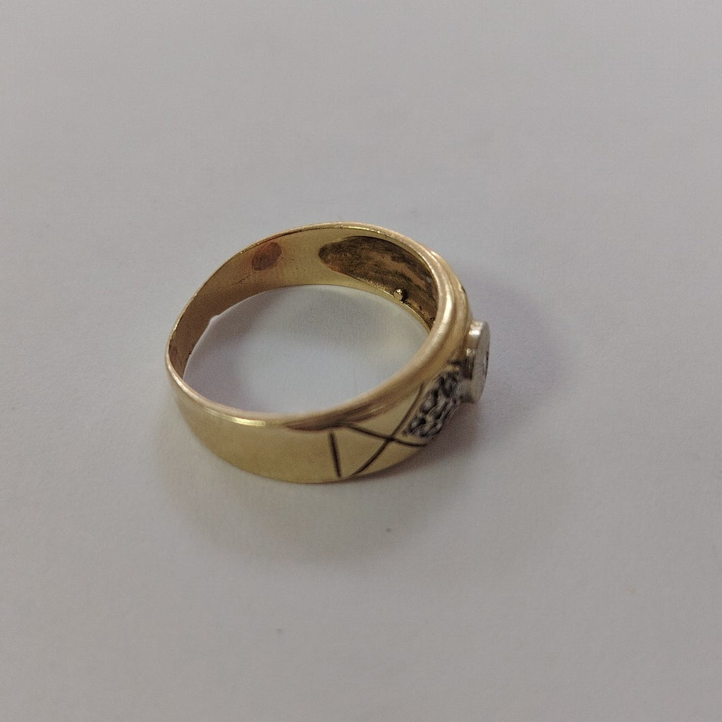 ANILLO ORO 14 K 4.2 GRMS (SEMINUEVO)