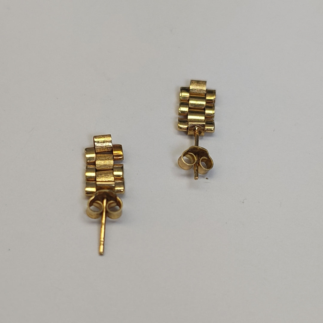 ARETES PAR ORO 14 K 1.6 GRMS (SEMINUEVO)