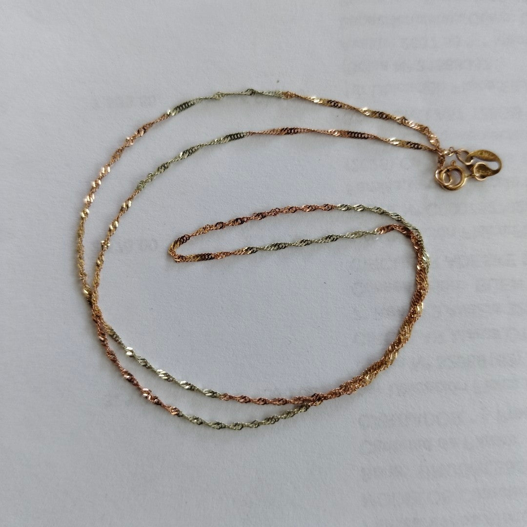 CADENA ORO 10 K 0.8 GRMS (SEMINUEVO)